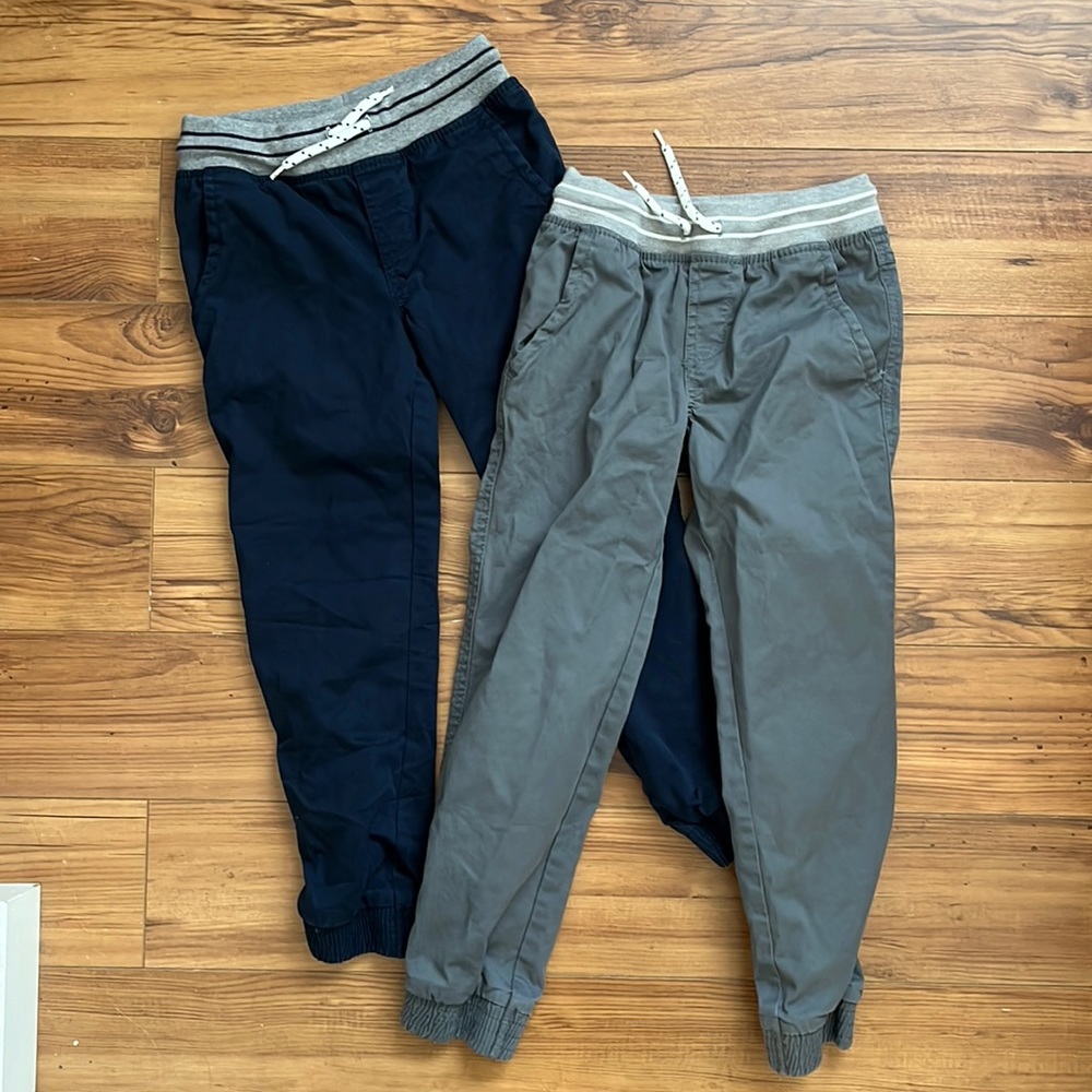 BUNDLE Cat & Jack canvas joggers boys size 5